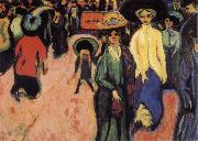 Ernst Ludwig Kirchner The Street oil painting picture wholesale